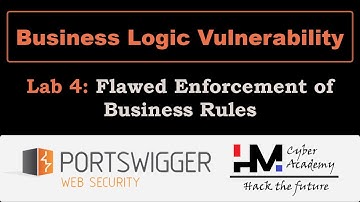 Business Logic 4 | Flawed Enforcement of Business Rules #portswigger