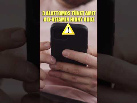 Videó: Milyen tünetei vannak a d-vitamin-hiánynak?