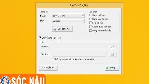 Hướng dẫn chuyển đổi font Unicode sang VNI