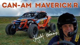 CAN-AM MAVERICK R 2024 TEST. KRZYSZTOF HOŁOWCZYC