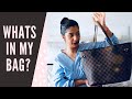 WHAT'S IN MY BAG 2020 ft Louis Vuitton Neverfull & Emilie Wallet | LOCKDOWN EDITION