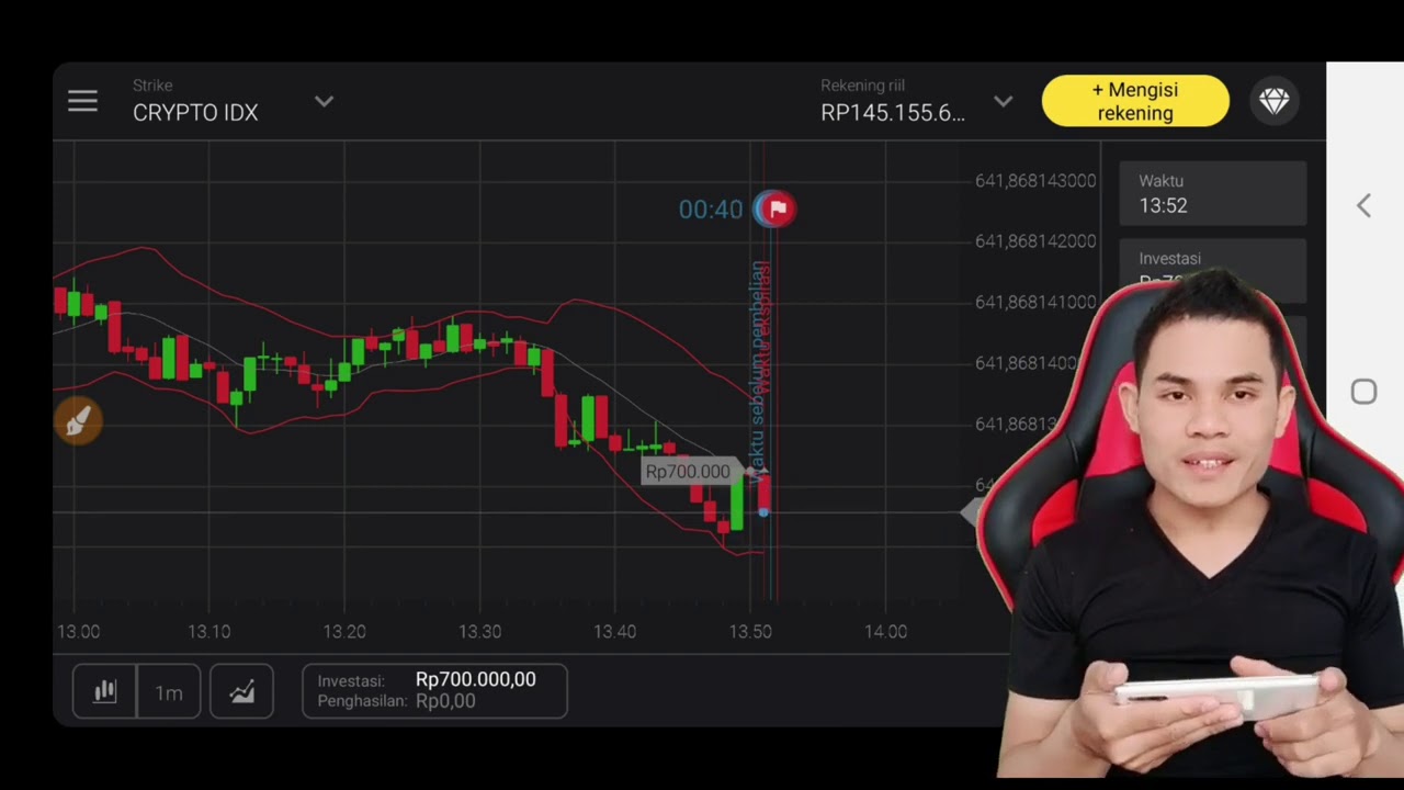 TRADING SANTAI ALA ERGIA TRADER WALAU MARKET ANCUR VS COVID 19