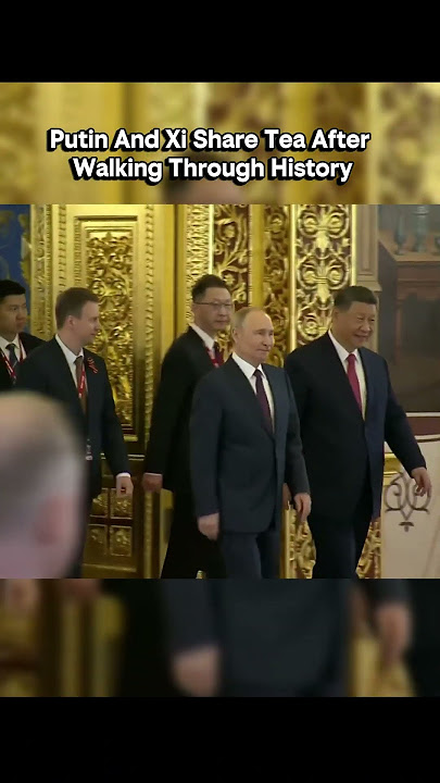 Putin & Xi Jinping Share Tea in Historic Halls 🍵 | Two Great Powers, One Vision 🇷🇺🇨🇳 #respect