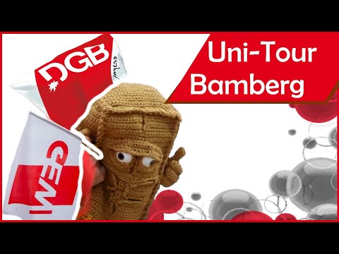 Uni Bamberg -  Standorttour der DGB Hochschulgruppe