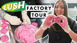 LUSH FACTORY TOUR: How To Make Bubble Bars!