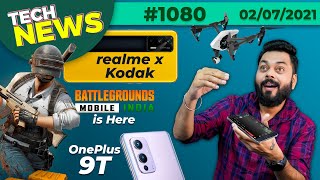 BGMI Is Finally Here, OnePlus 9T Launch, realme x Kodak, Mi MIX Flip, Snapdragon 895 Coming-#TTN1080