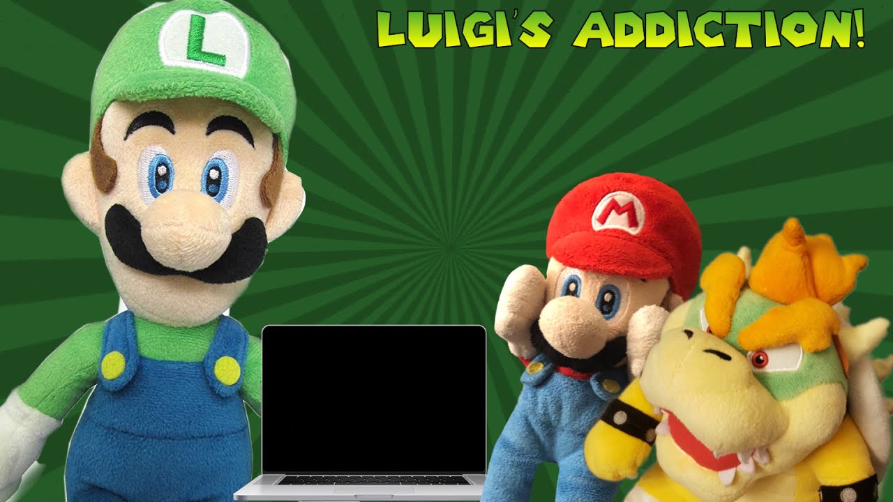 Luigi’s Computer Addiction! - MAC Plush