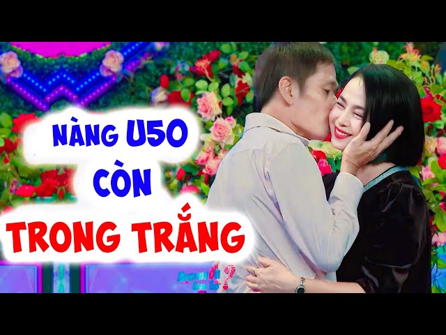 Chú U60 NHÀO BẤm TỚI TẤP vì  NÀNG TRINH NỮ U50 CỰC XINH ko cần bấm nút hẹn hò -Hẹn hò Quyền Linh class=