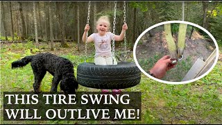 Ultimate Tire Swing Diy Fun For Kids & Easy For You