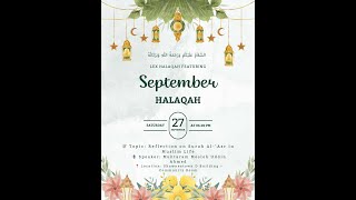 September 2025: Reflection on Surah Al-'Asr in Muslim Life