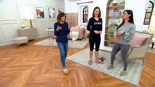 Vionic Adjustable Strap Slippers - Relax on QVC Vionic Adjustable Strap Slippers Relax On Qvc
