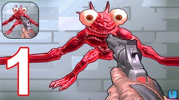 Gun Action - Shoot n Run - Gameplay Walkthrough Part 1 Levels 1-15 (iOS, Android Gameplay)