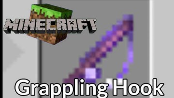How to make a Grappling Hook in Minecraft Bedrock Edition No mods/No addons