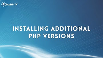 28 MAMP PRO 4 -  Adding Additional PHP Versions