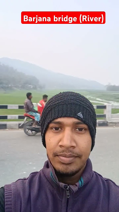 Barjana bridge river nature view