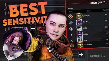 BEST SETTINGS & SENSITIVITY SEASON 2 APEX LEGENDS MOBILE