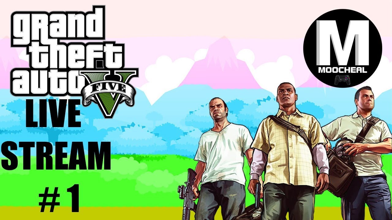 GTA 5 Livestream.1/ screwing around with people online & other stuff ...
