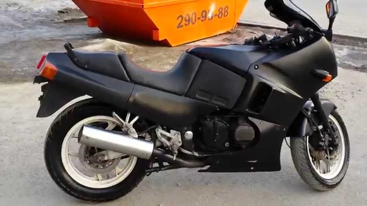 Kawasaki GPX 600 - YouTube