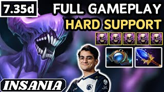 10000 AVG MMR - Insania BANE Hard Support Gameplay - Dota 2 Full Match Gameplay