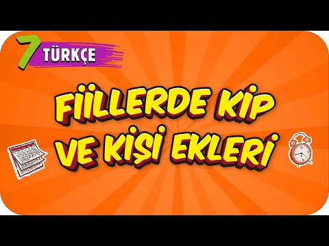 7. Sınıf Türkçe: Fiillerde Kip ve Kişi Ekleri #2022