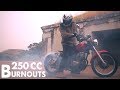 Big Man, Small Bike &amp; Even Smaller Burnouts | Honda Rebel 250 MotoVlog