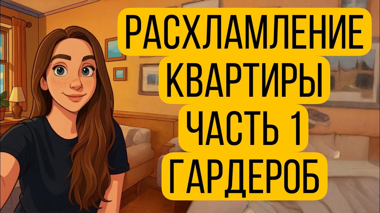 Расхламление квартиры 🏠 Часть 1️⃣ Начну с гардероба 👗