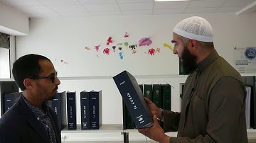 CORAN EN BRAILLE : INVESTIS DANS CET IMMENSE PROJET - NADER ABOU ANAS
