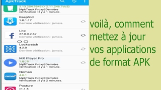 Comment mettre à jour et installer les applications de format APK screenshot 2