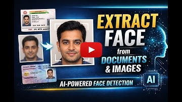 🚀 AI-Powered Face Extraction from Documents & Images