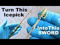 I Turn Jimmy Diresta S Ice Pick Into A Miniature SWORD I Turn Jimmy Diresta S Ice Pick Into A Miniature SWORD