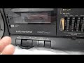 Panasonic RX-CS750 Retro Vintage Ghetto Blaster Boombox Stereo