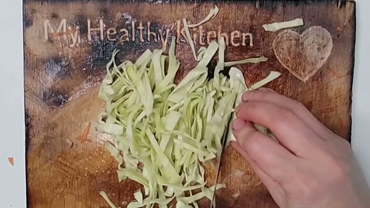 Oil-free Healthy Diet Salad | Apple, Carrot& Cabbage Recipe 