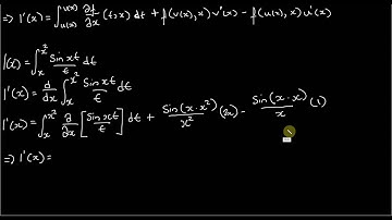 Leibniz Rule of Integration / Feynman Integration (General Case)