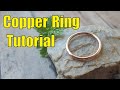 How to make a ring from scratch.