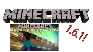 Minecraft 1.6.1/1.8.9 - How to install Better Sprinting Mod (OUTDATED)
