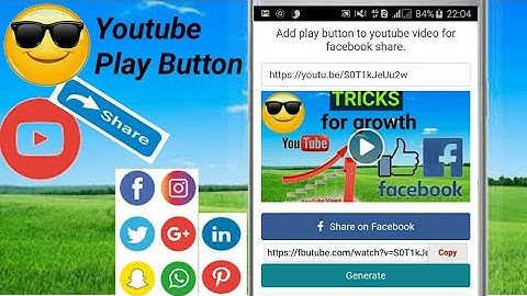 how to add play button on image | how to get play button on youtube | how to add play button