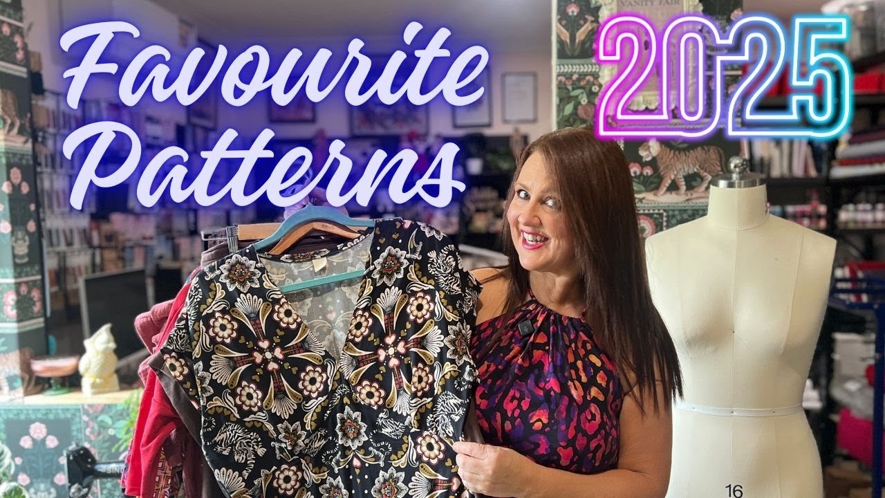 Мои самые любимые выкройки для шитья 2025 года — я сшила по ним 50 предметов одежды!