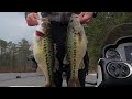 Carters Lake Bass Fishing April 2024