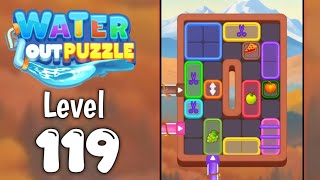 Water Out Puzzle Level 119 Walkthrough
