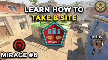 HOW TO PLAY B ON MIRAGE (T) - CS2 TIPS AND TRICKS MIRAGE #6