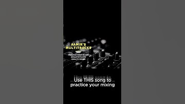 High Quality Stems and Multitracks for mixing practice