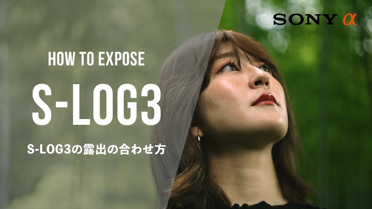 【解説】Slog3の正しい露出設定の合わせ方 | Sony A7IV - FX3 - A7sIII