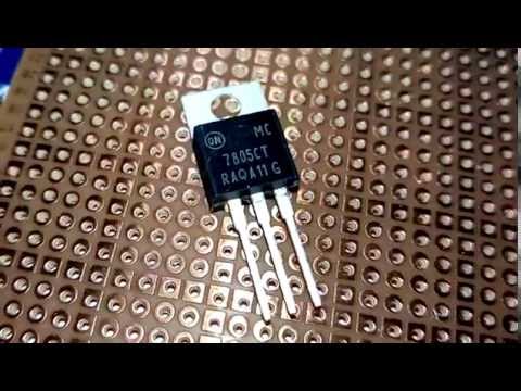 7805穩壓IC 20150527 [宅爸詹姆士]