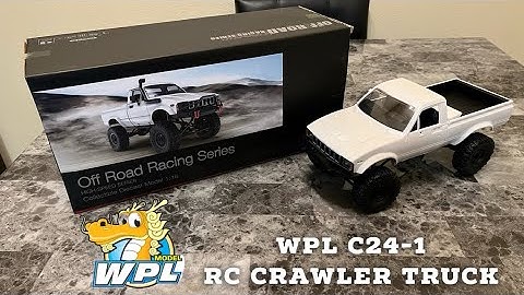 WPL C24-1 CRAWLER TRUCK UNBOXING! #rc #hobby #rccar #rctruck #crawler #wpl #bashing #speed #unboxing
