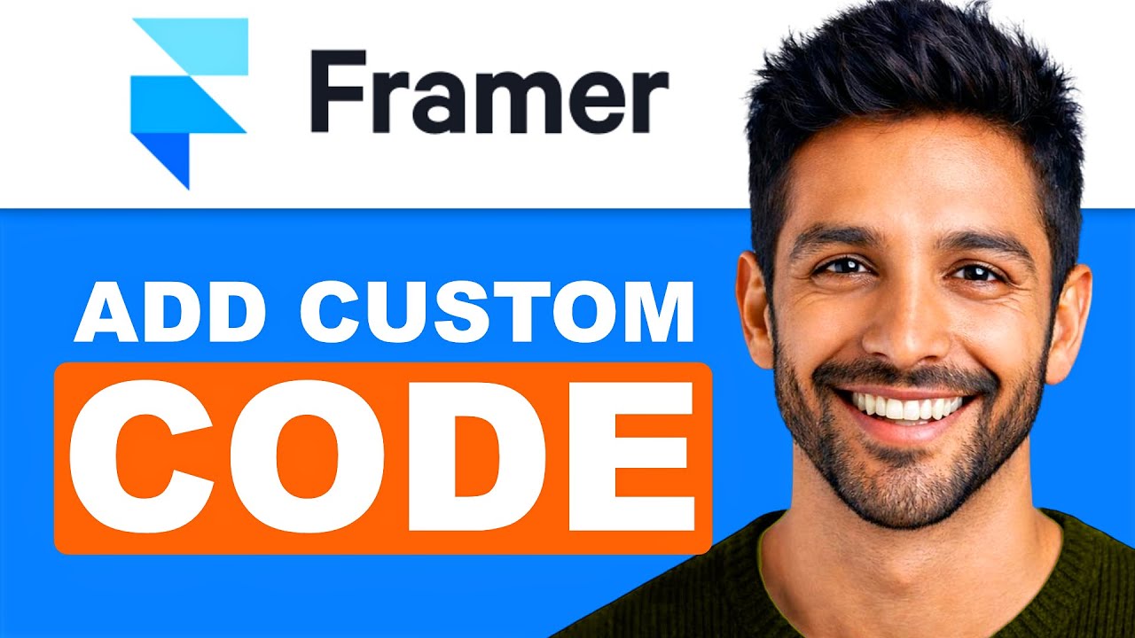 How To Add Custom Code To Framer (Full Guide) - YouTube
