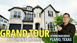 Grand Tour Plan | 3399 SF | 4 Bed | Heritage Ridge | Grand Homes | Home Tour | Moving to Plano