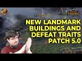 50 new landmark buildings  defeat traits for the new legendary lords of thrones of decay