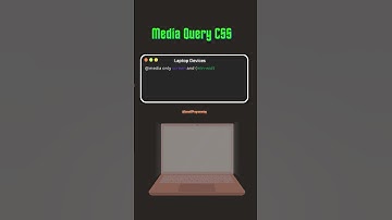 Media Query CSS 👾 🤓#viral  #viralvideo #html #css  #shorts #youtube #music