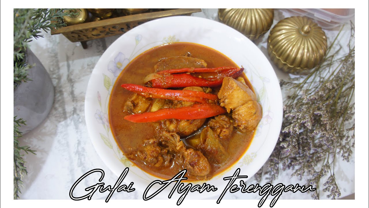 MASAKAN : GULAI AYAM TERENGGANU hilang rindu kat kampung