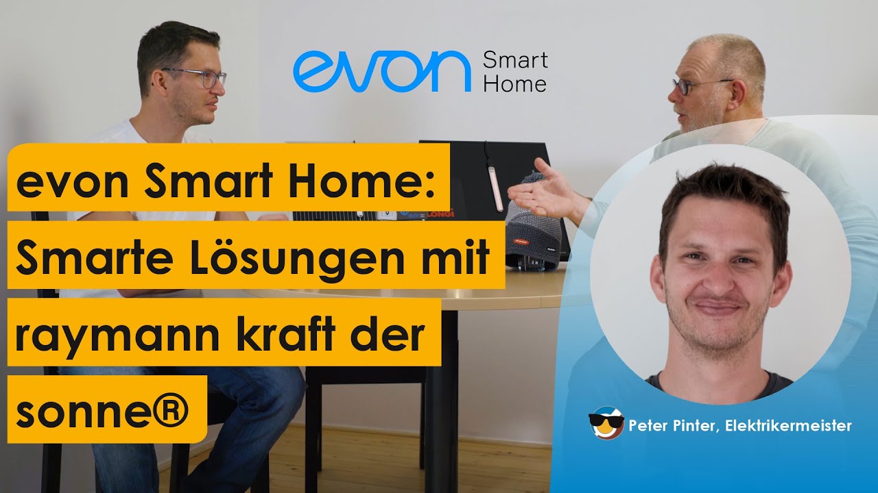 evon Smart Home mit raymann kraft der sonne® 